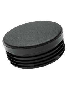 Contera redonda interior estriada plana